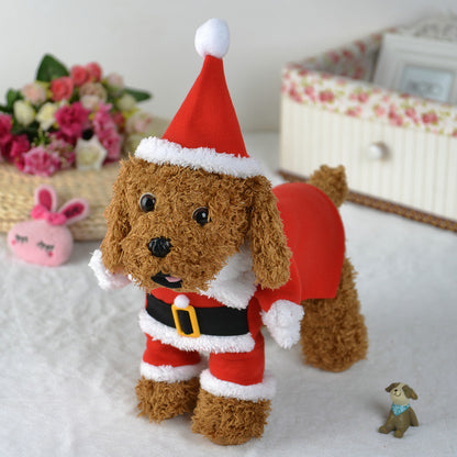 Pet Christmas Standing Costume