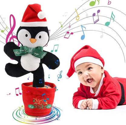 Dancing Christmas Toys Funny Tree Repeat Talking