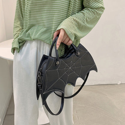 Spider Web Shape Shoulder Bag