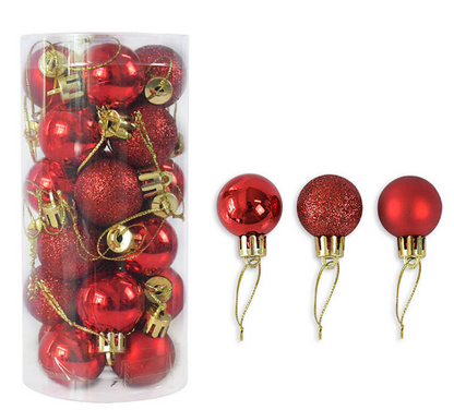 Shiny Matte Christmas Ball Decoration