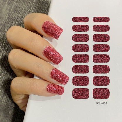 Women's Waterproof Detachable Nail Stickers