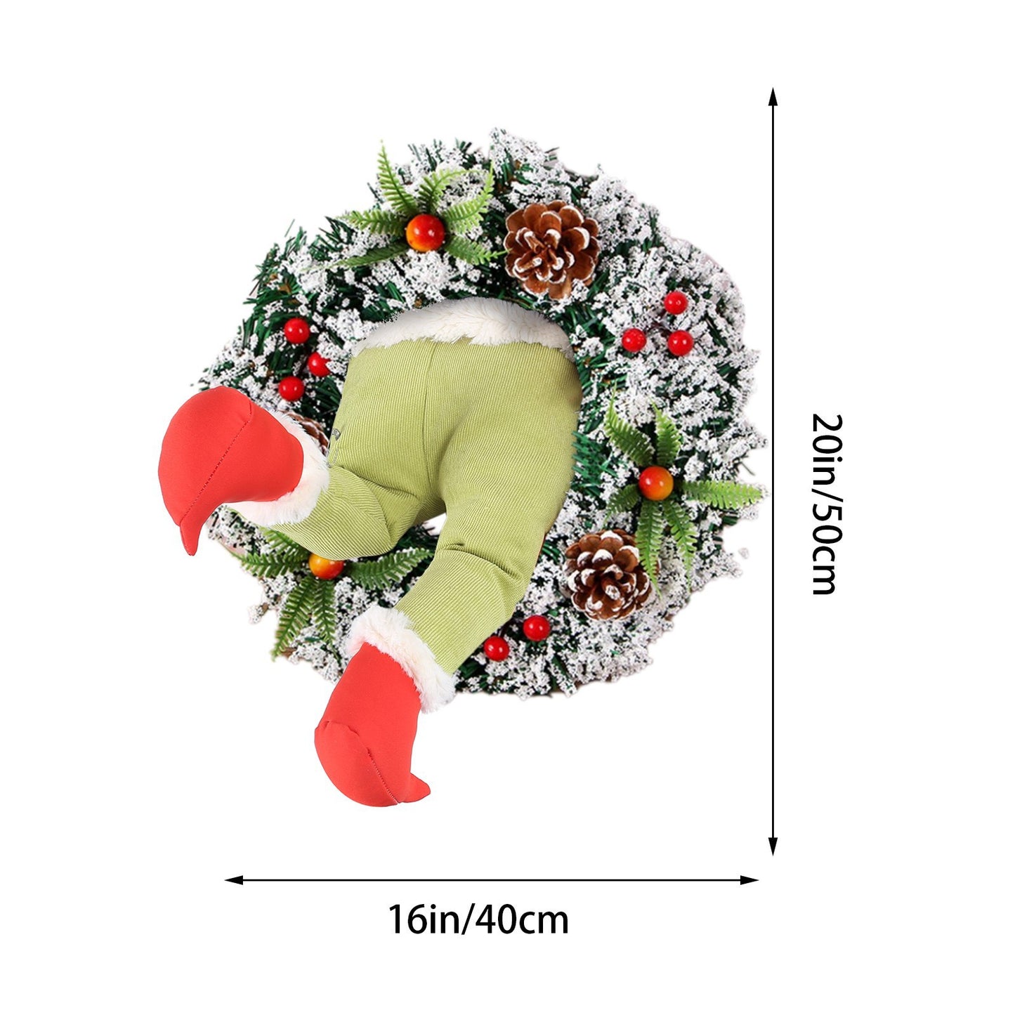 Christmas Thief Wreath Christmas Wreath