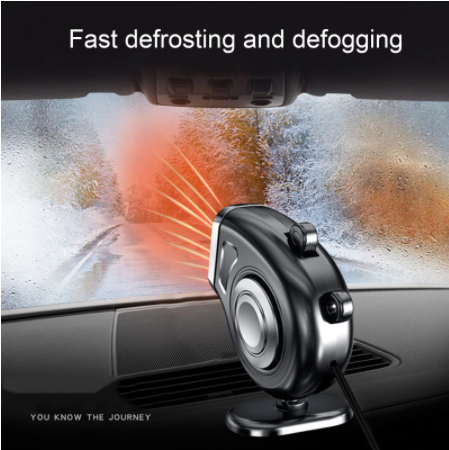 Car Defog Windscreen Fan, Low Noise, Window Mist Remover