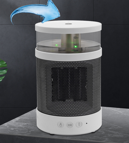 3 In 1 Space Heater, 400ML Air Humidifier