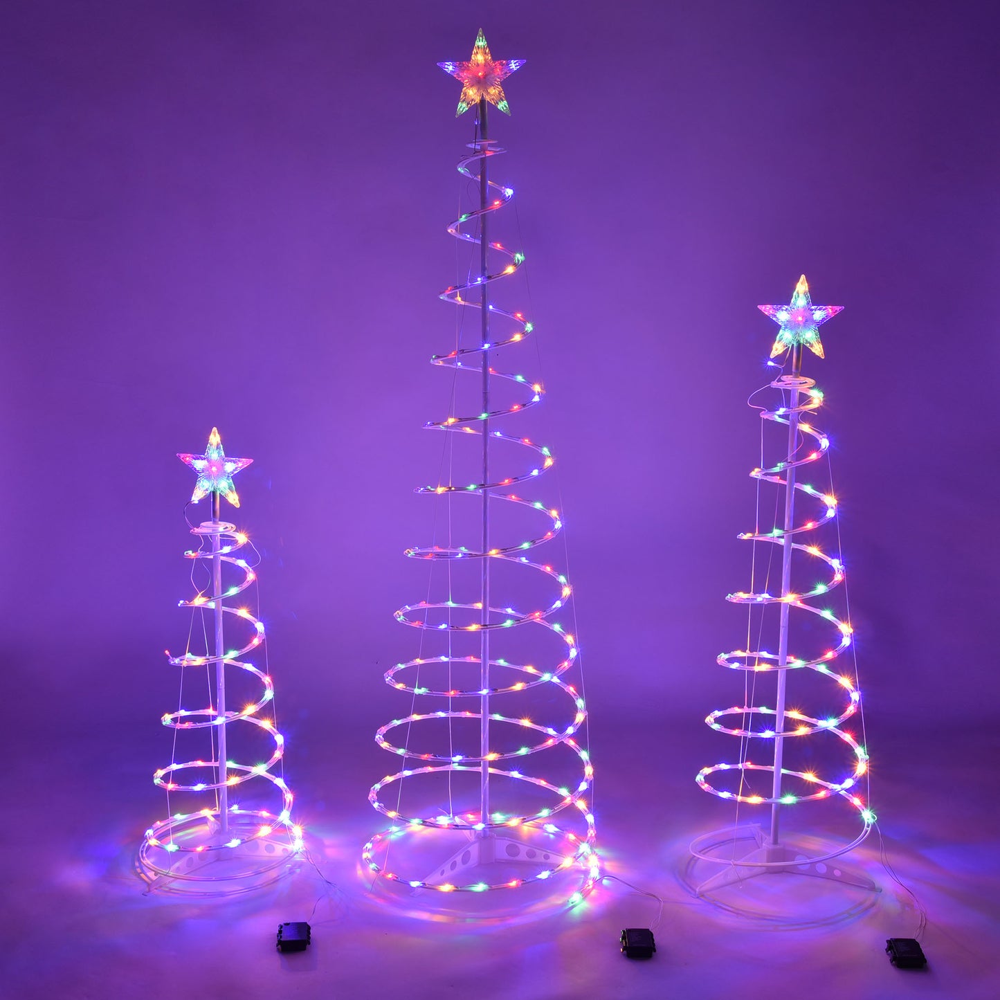 New Style LED Spiral Christmas Tree Light