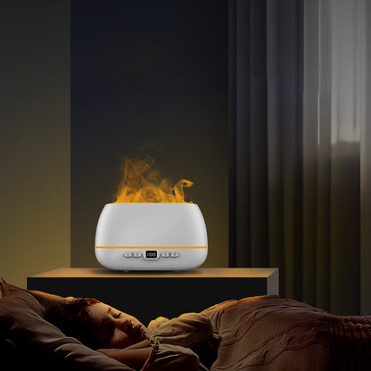 3D Flame Humidifier 200ml Flame Aromatherapy Diffuser