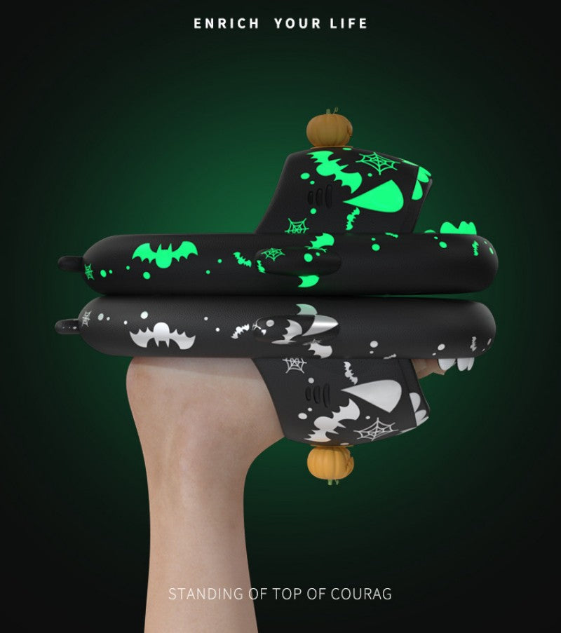 Halloween And Christmas Shoes Ins Luminous Shark Slipper