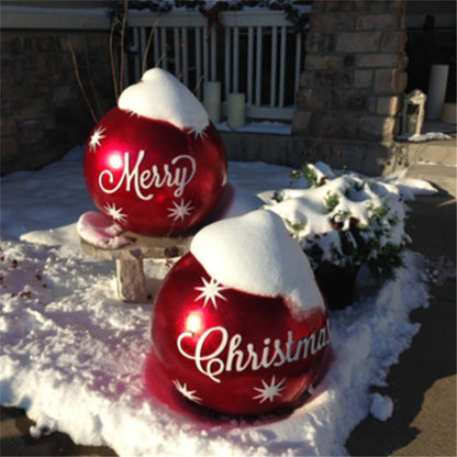 Christmas Ornament Inflatable Ball Outdoor Pvc 60CM