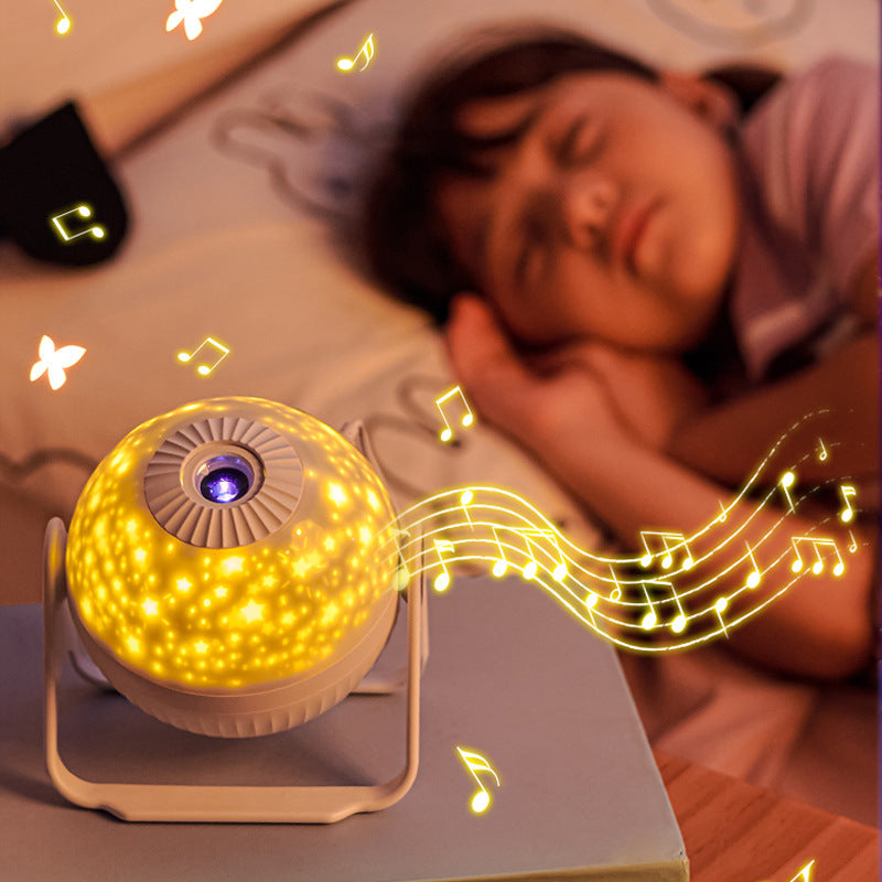 Galaxy Projector Starry Sky Projection Bedroom Bedside Decoration Night Light