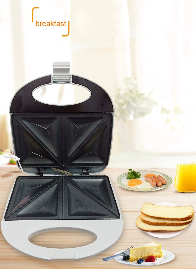 220V Double-sided sandwich panini toaster, sandwich maker