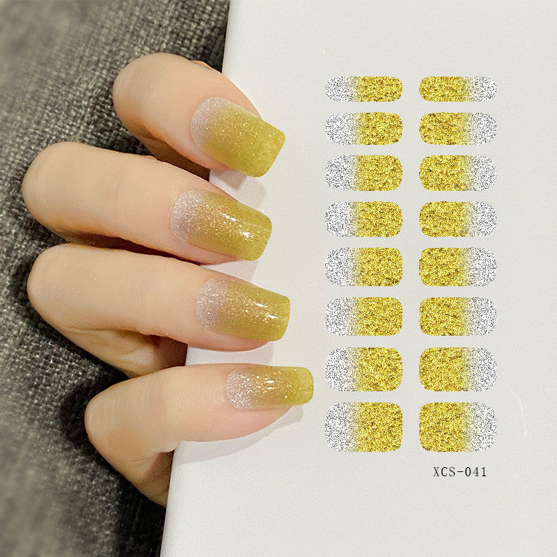 Women's Waterproof Detachable Nail Stickers