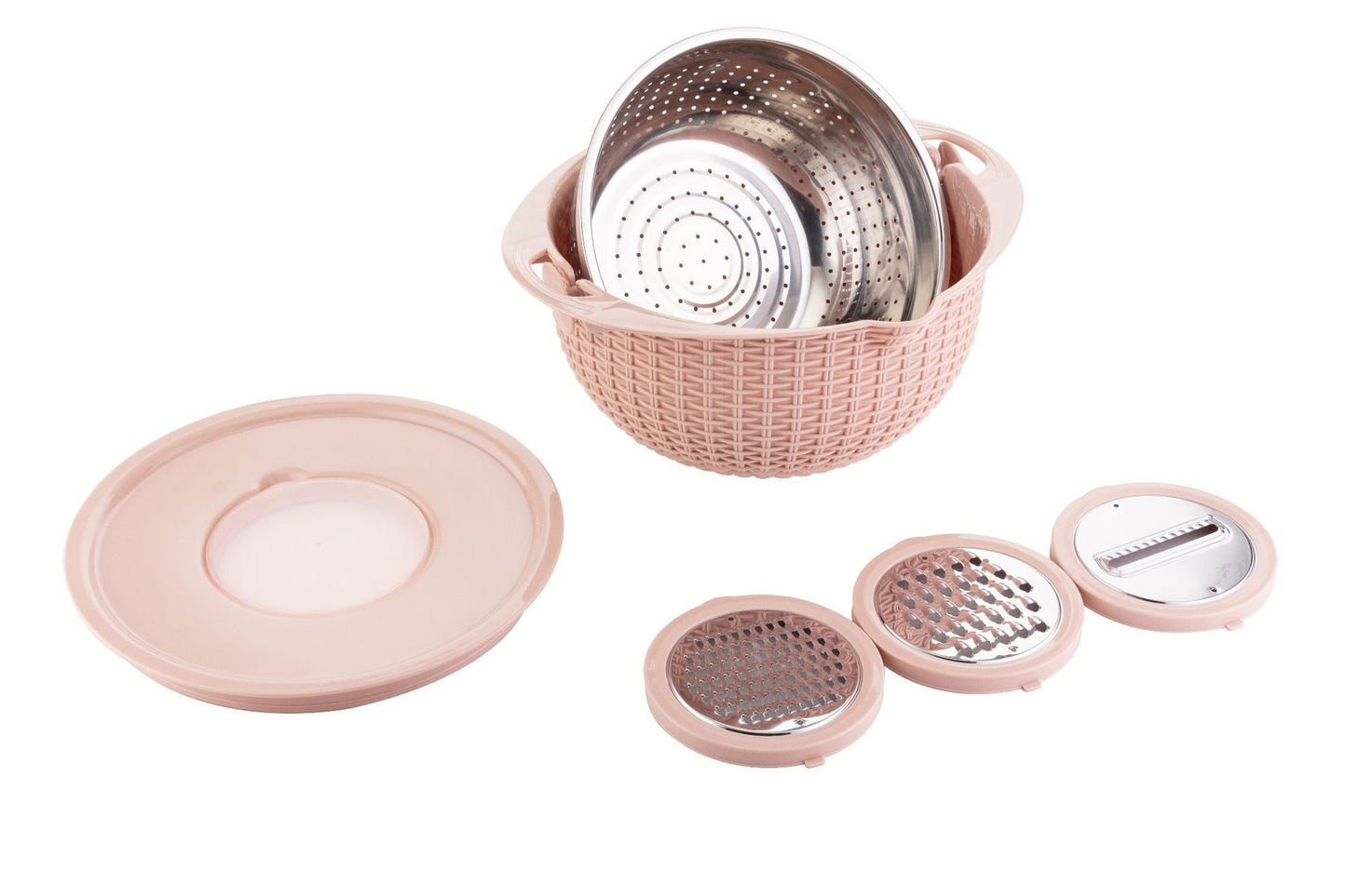 Fruit & Vegetable Basin Drain Rotating Washing Basket