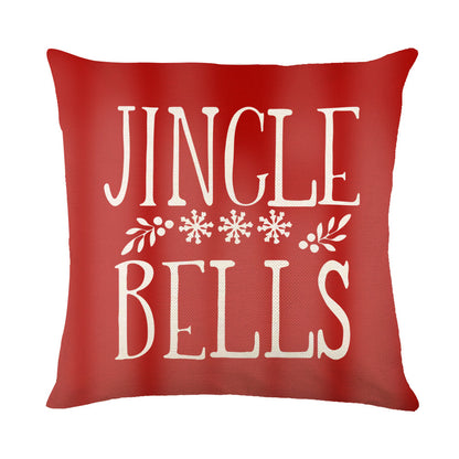 Christmas Decorations Pillow Covers Sofa Square Throw