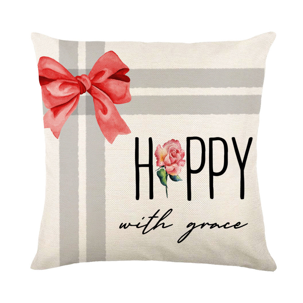 Christmas Decorations Pillow Covers Sofa Square Throw