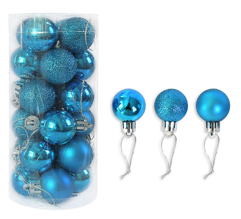 Shiny Matte Christmas Ball Decoration