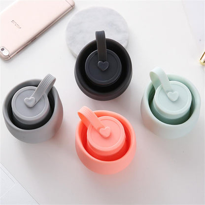 500ml Portable Retractable Silicone Cups Foldable Collapsible Water Bottle Outdoor Travel Drinking Cup For Camping Drinkware Kitchen Gadgets In Summer