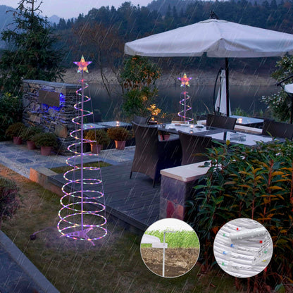 New Style LED Spiral Christmas Tree Light