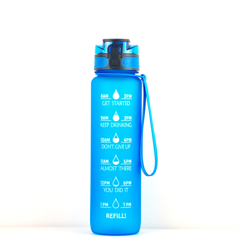 Transparent Flask Water Bottle 1000ml