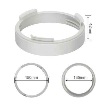 Air Conditioning Exhaust Pipe Circular Interface Diameter 15CM Air Connector