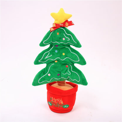 Dancing Christmas Toys Funny Tree Repeat Talking