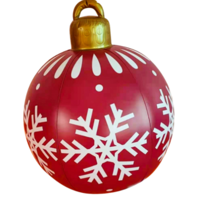 Christmas Ornament Inflatable Ball Outdoor Pvc 60CM