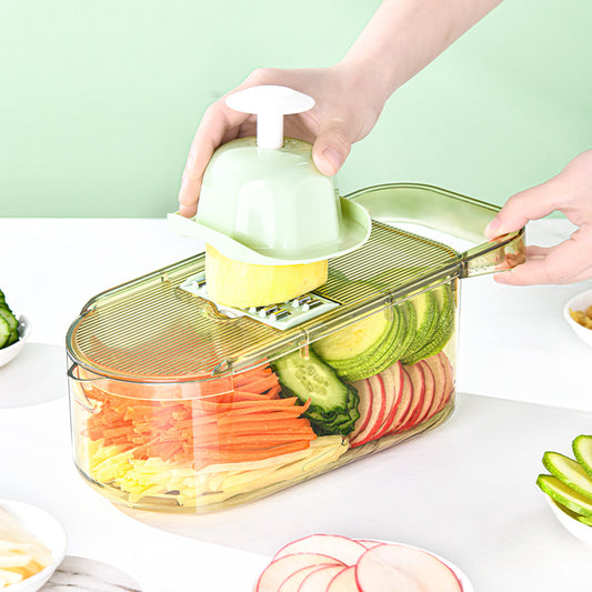 Transparent Vegetable Cutter Steel Blade