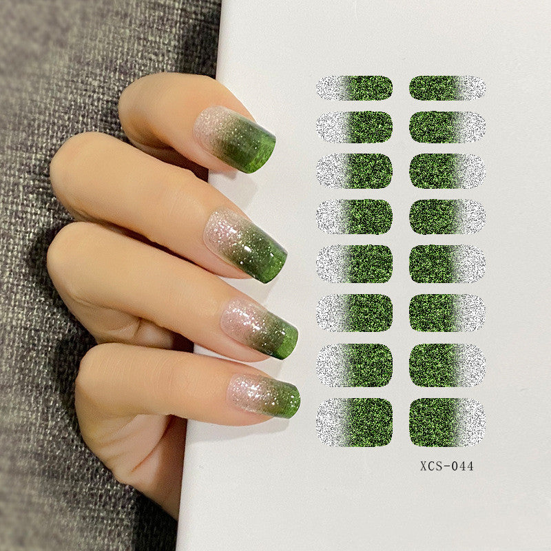 Women's Waterproof Detachable Nail Stickers