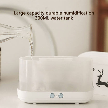 Elk Flame Humidifier Mute Atmosphere Lamp