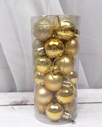 Shiny Matte Christmas Ball Decoration