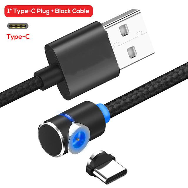 Magnetic Cable Micro Usb Cable 360 Degree Rotate Magnetic Charge Phone Charging Cord Wire