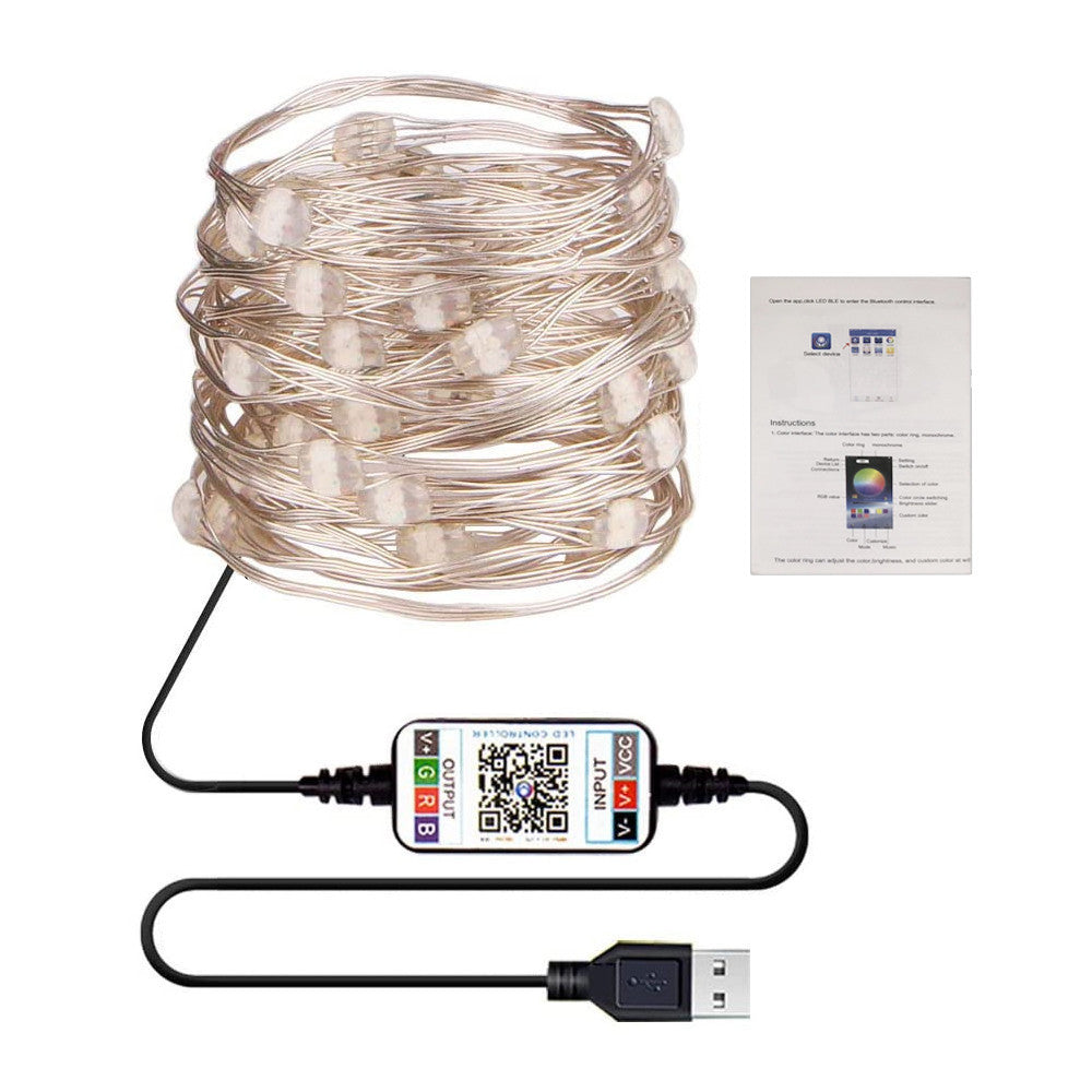 USB Smart Bluetooth Led Copper Wire Light App Control