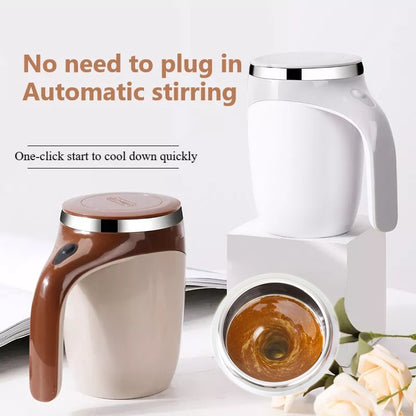 Rechargeable Electric Stirring Coffee Cup