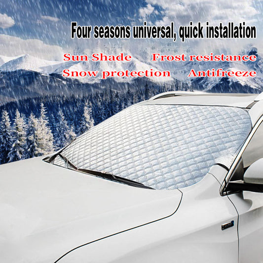 Car Windscreen cover, Anti Snow Frost Ice Windshield Dust Protector Heat Sun Shade